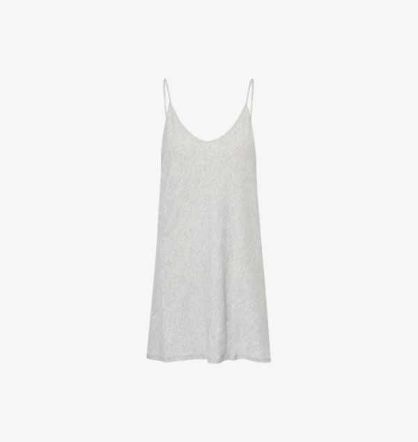 Сексуальное платье-комбинация из хлопка с круглым вырезом Skin, серый
Сексуальное платье-комбинация из хлопка с круглым вырезом Skin, серый