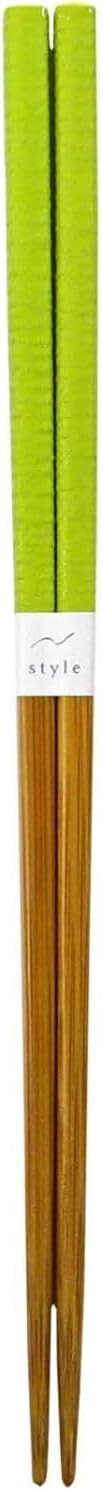 Aoba 535928 Палочки для еды в стиле Hosotake Modern Lime, 9,1 дюйма (23 см), можно мыть в посудомоечной машине, сделано в Японии, Rime
Aoba 535928 Палочки для еды в стиле Hosotake Modern Lime, 9,1 дюйма (23 см), можно мыть в посудомоечной машине, сделано в Японии, Rime