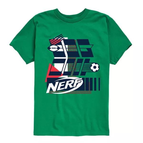 Футболка с спортивным принтом для мальчиков 8-20 лет Nerf, зеленый
Футболка с спортивным принтом для мальчиков 8-20 лет Nerf, зеленый