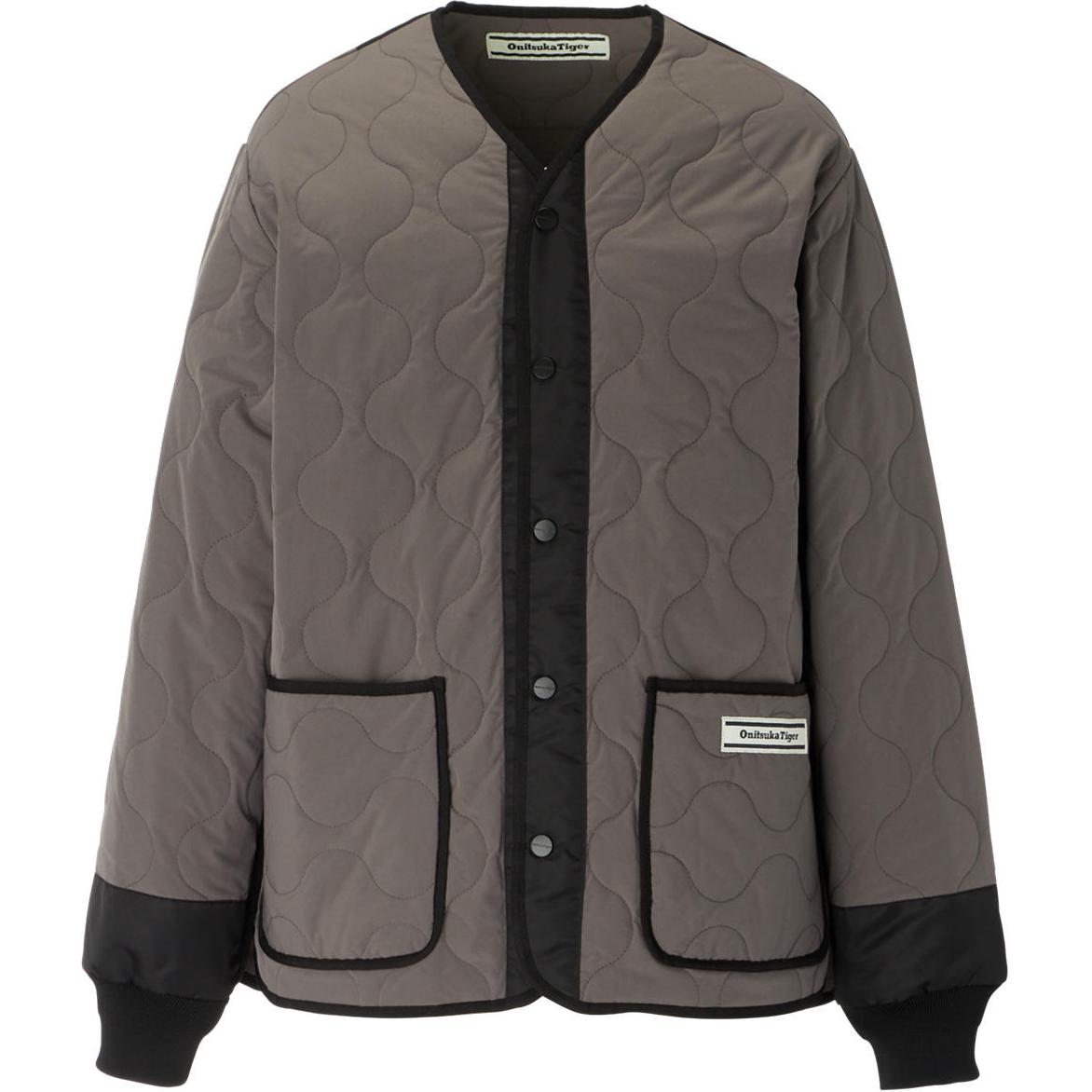Куртка стеганая унисекс цвета хаки Onitsuka Tiger
Куртка стеганая унисекс цвета хаки Onitsuka Tiger