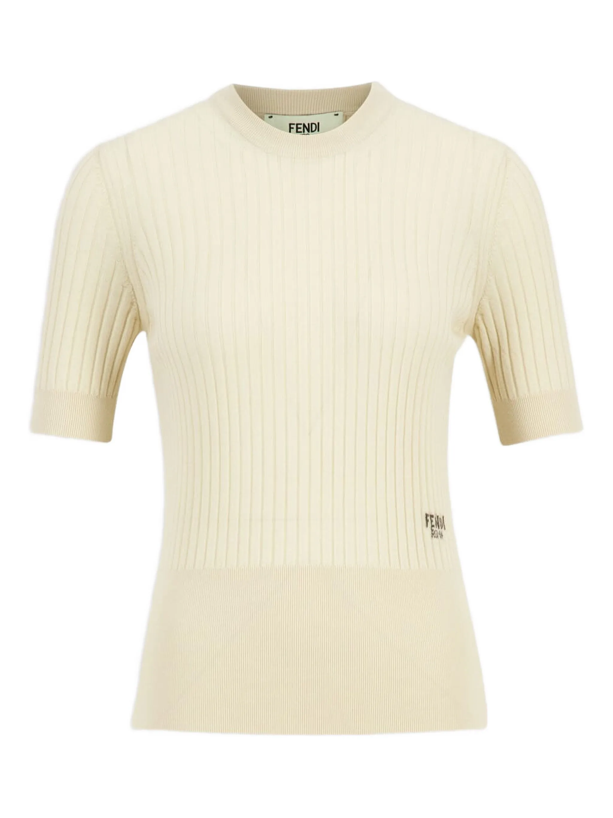 Футболка Essential в рубчик Fendi, нейтральный
Футболка Essential в рубчик Fendi, нейтральный