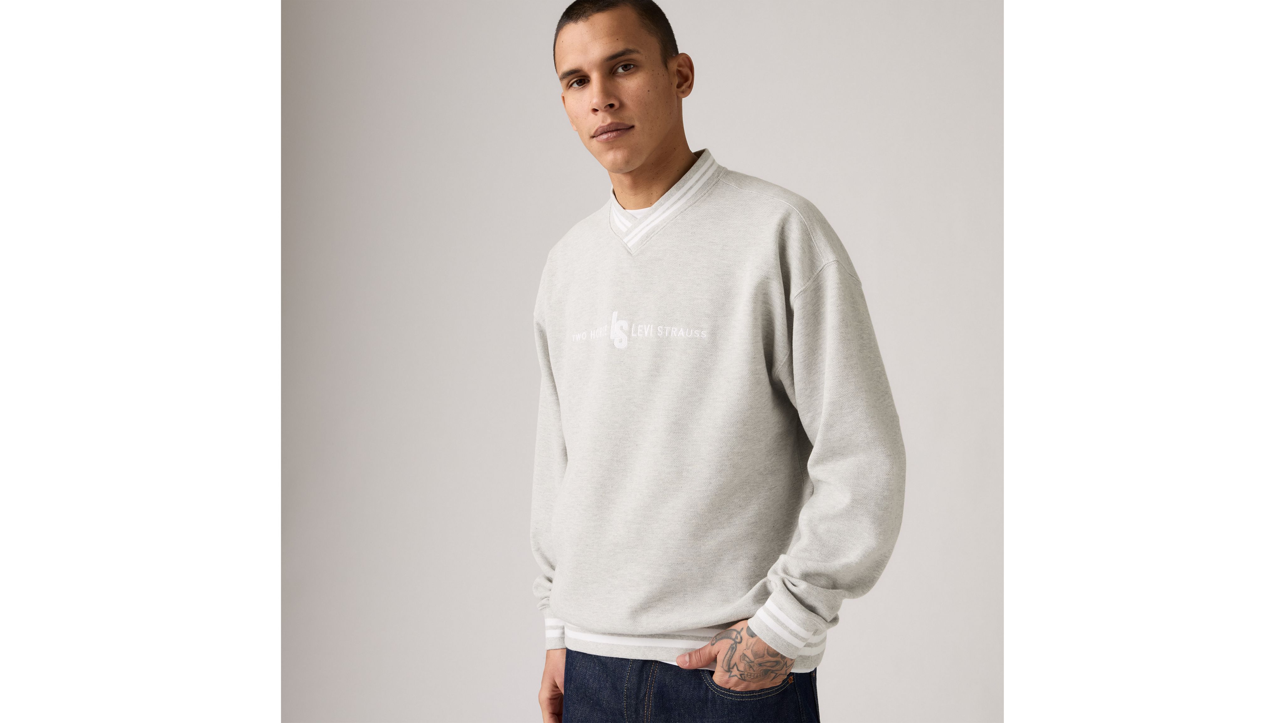 Толстовка Alder Pique Levi's, Light Heather Grey - Grey
Толстовка Alder Pique Levi's, Light Heather Grey - Grey