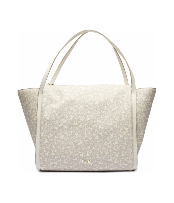 Сумка шоппер Tous Kaos mini lines с принтом, бежевый
Сумка шоппер Tous Kaos mini lines с принтом, бежевый