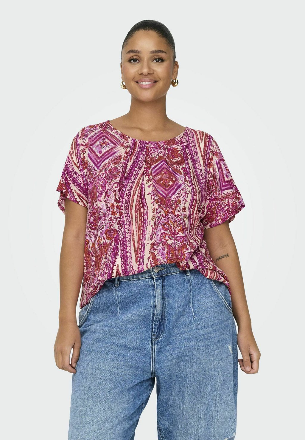 Блуза ONLY Carmakoma, коричневый
Блуза ONLY Carmakoma, коричневый