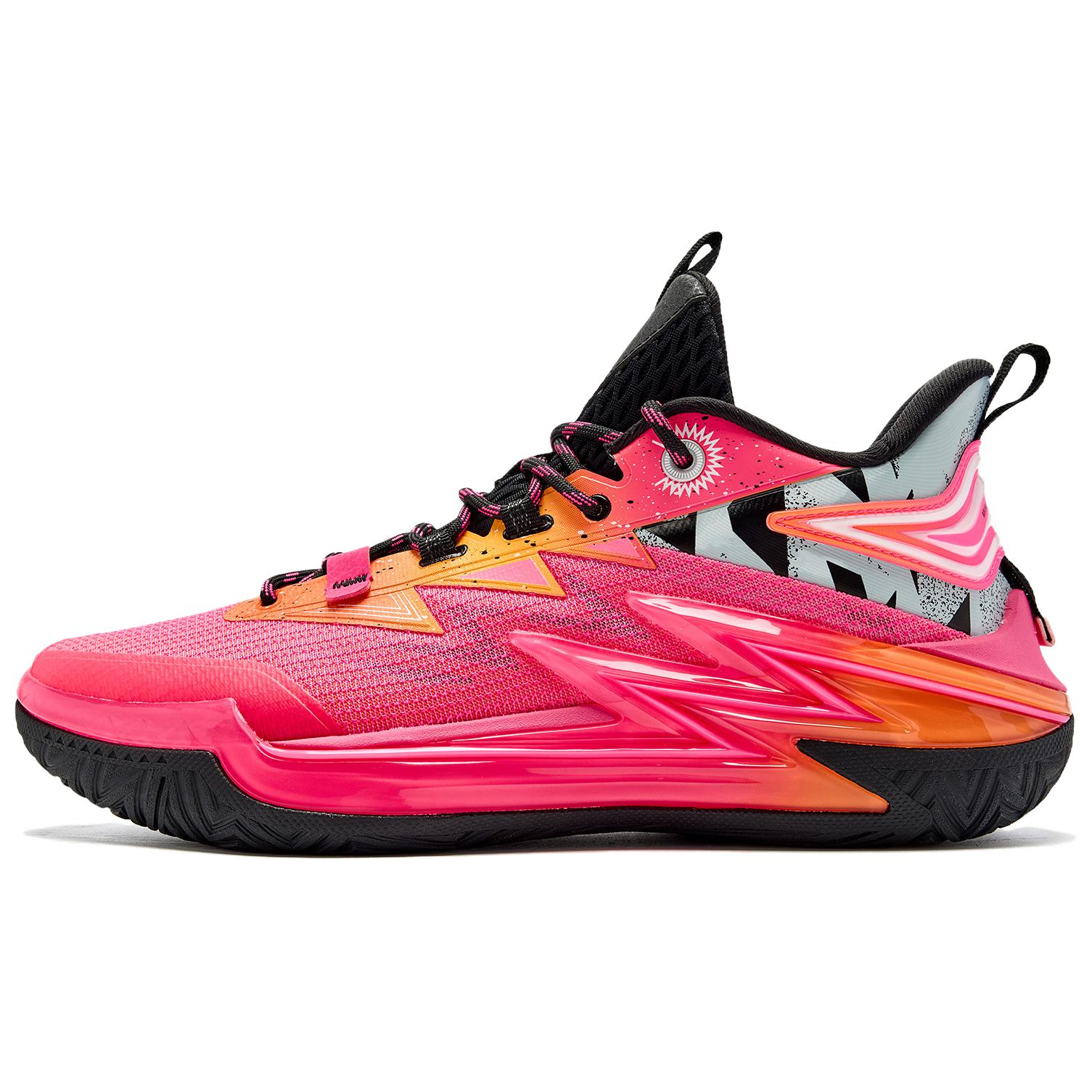 QIAODAN Баскетбольные кроссовки с низкой амортизацией, износостойкие, мужские, неоново-розовые, черные
QIAODAN Баскетбольные кроссовки с низкой амортизацией, износостойкие, мужские, неоново-розовые, черные