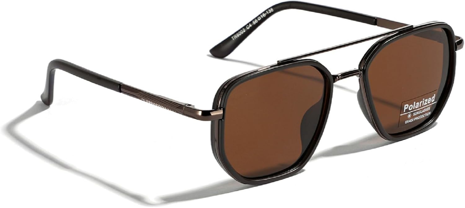 Ретро-солнцезащитные очки квадратной формы для женщин и мужчин в стиле 70-х, очки-пилот, модные поляризованные солнцезащитные очки с металлическим двойным острием mincl, C2
Ретро-солнцезащитные очки квадратной формы для женщин и мужчин в стиле 70-х, очки-пилот, модные поляризованные солнцезащитные очки с металлическим двойным острием mincl, C2