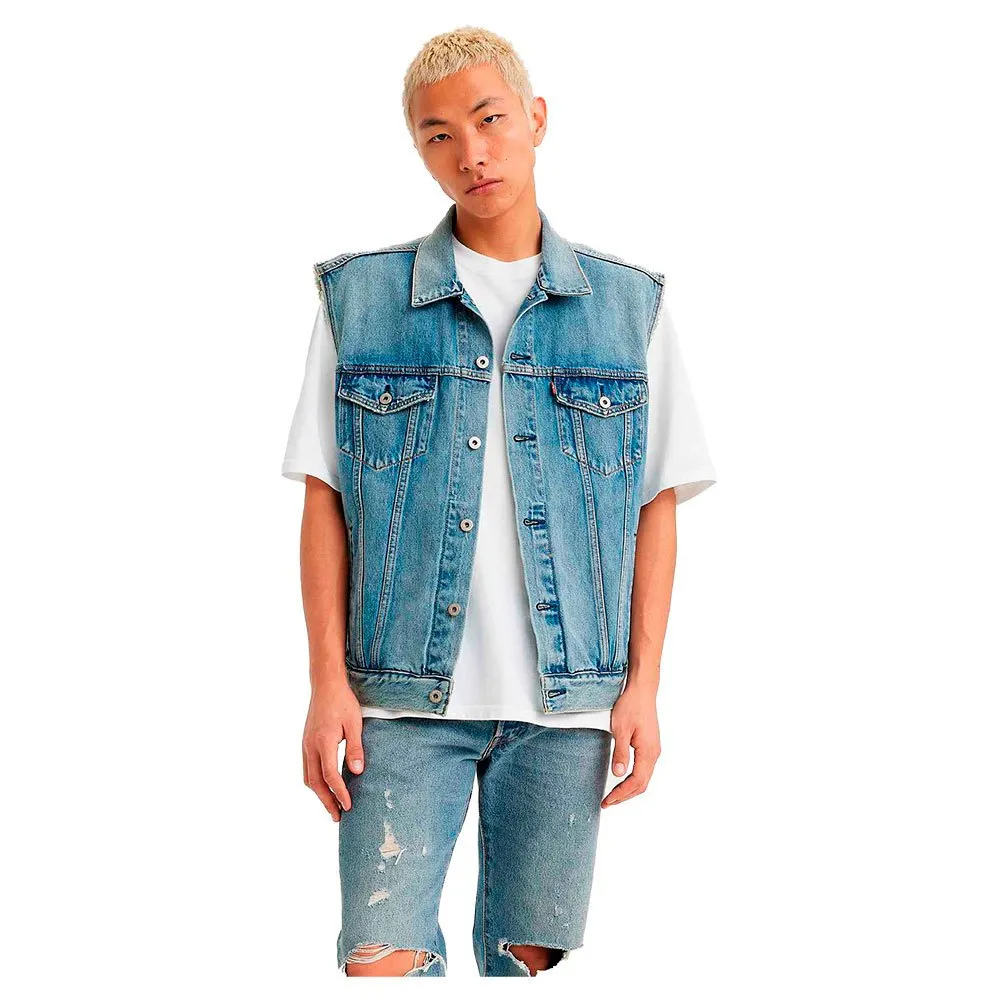 Жилет Levi's Relaxed Trucker, синий 
Жилет Levi's Relaxed Trucker, синий