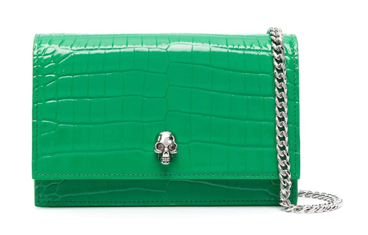 Alexander McQueen Женская зеленая сумка-клатч из коровьей кожи через плечо
Alexander McQueen Женская зеленая сумка-клатч из коровьей кожи через плечо