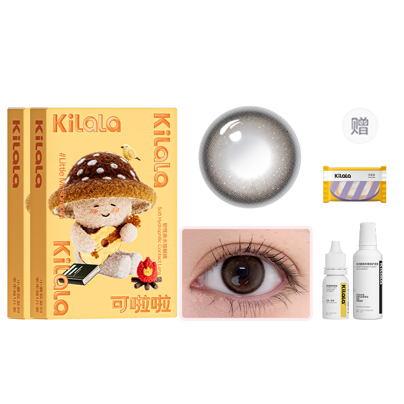 Набор контактных линз Little Mushroom Collection на полгода, 1 пара*2 в двойной упаковке + раствор для ухода + глазные капли Kilala
Набор контактных линз Little Mushroom Collection на полгода, 1 пара*2 в двойной упаковке + раствор для ухода + глазные капли Kilala