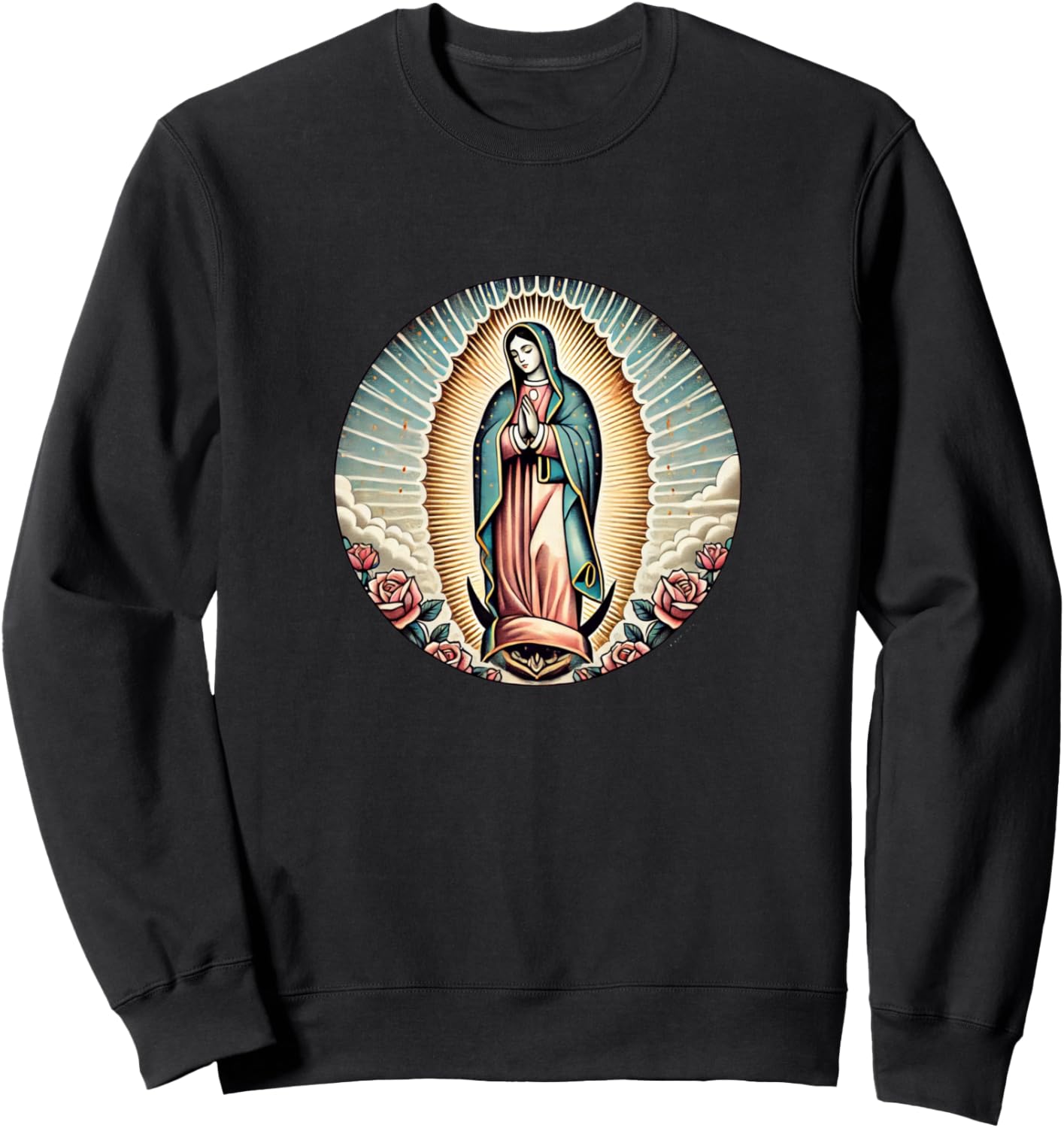 Толстовка Богоматери Гваделупской Art Nuestra Senora de Guadalupe Vintage Womens Arts Bubb, черный
Толстовка Богоматери Гваделупской Art Nuestra Senora de Guadalupe Vintage Womens Arts Bubb, черный