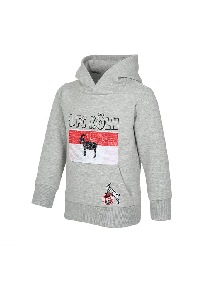 Детская толстовка с капюшоном Wendelinstraße серого цвета Fußballverein 1. FC Köln
Детская толстовка с капюшоном Wendelinstraße серого цвета Fußballverein 1. FC Köln