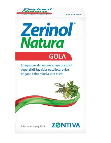 Zerinol Natura Спрей для горла 30 мл Здоровье носа и горла
Zerinol Natura Спрей для горла 30 мл Здоровье носа и горла