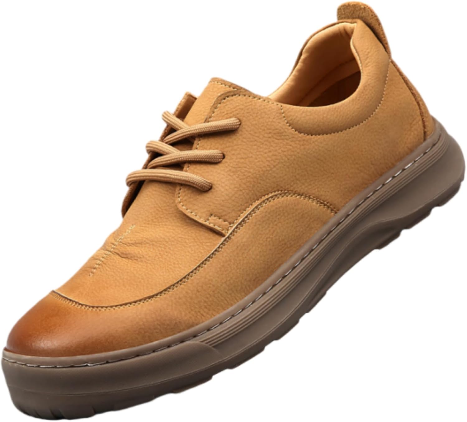 Мужские ретро туфли с ручной прошивкой из натуральной кожи, шнуровкой, повседневные плоские оксфорды с круглым носком, низким каблуком, нескользящие кроссовки для ходьбы, вождения и работы на открытом воздухе Qwuieoin, коричневый
Мужские ретро туфли с ручной прошивкой из натуральной кожи, шнуровкой, повседневные плоские оксфорды с круглым носком, низким каблуком, нескользящие кроссовки для ходьбы, вождения и работы на открытом воздухе Qwuieoin, коричневый