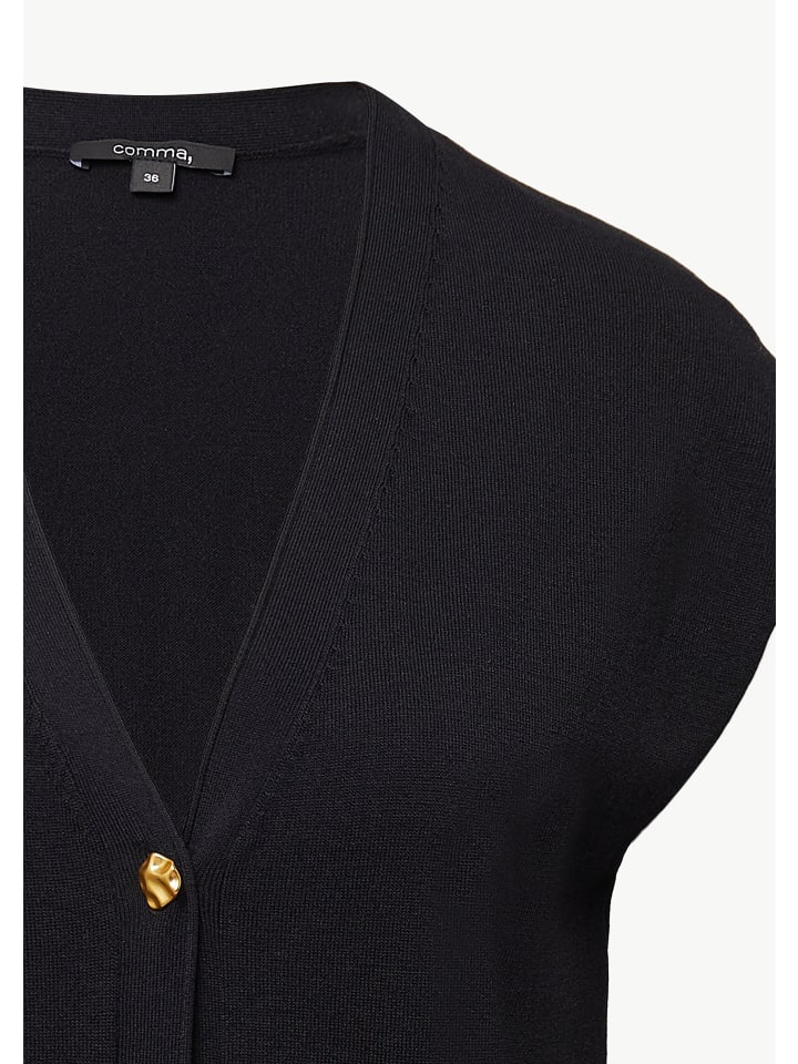 Утепленный жилет comma, черный 
Утепленный жилет comma, черный