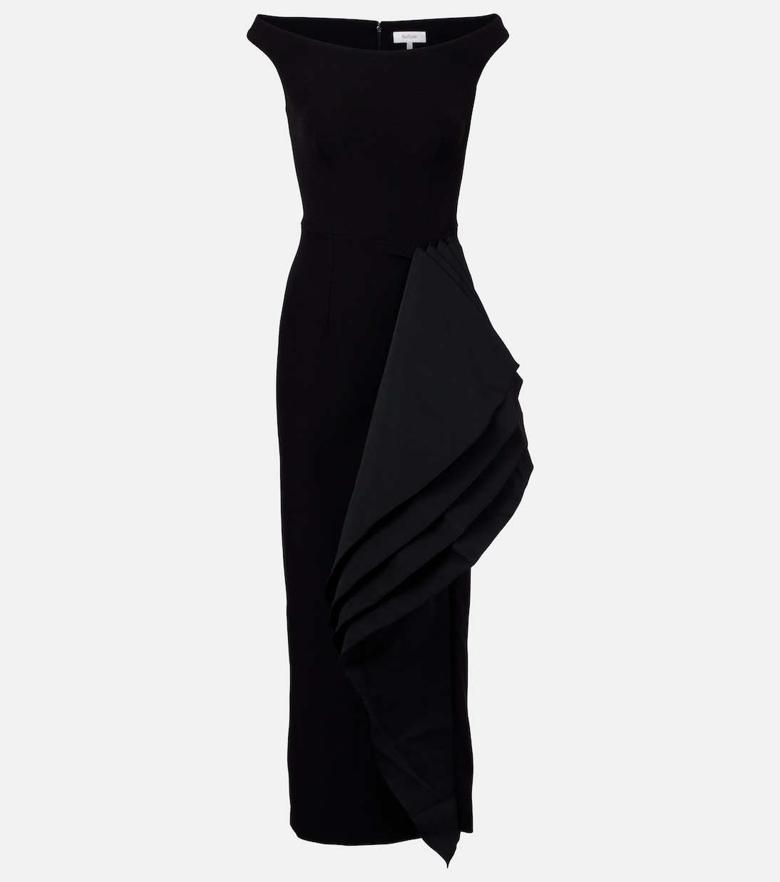 Платье миди Bree с драпировкой Safiyaa, черный
Платье миди Bree с драпировкой Safiyaa, черный