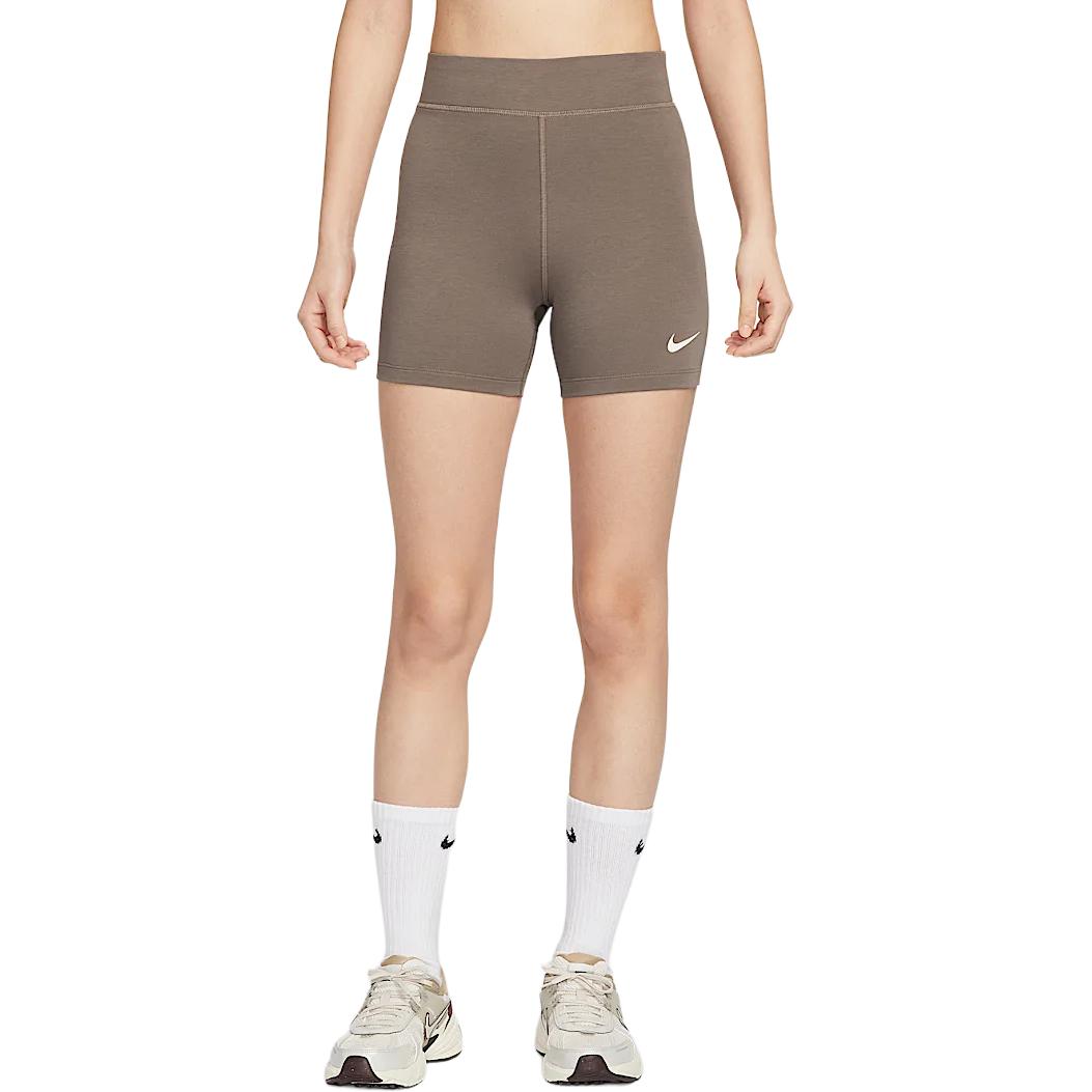 Nike Классические велосипедные шорты для женщин Mink Brown/Sail White
Nike Классические велосипедные шорты для женщин Mink Brown/Sail White