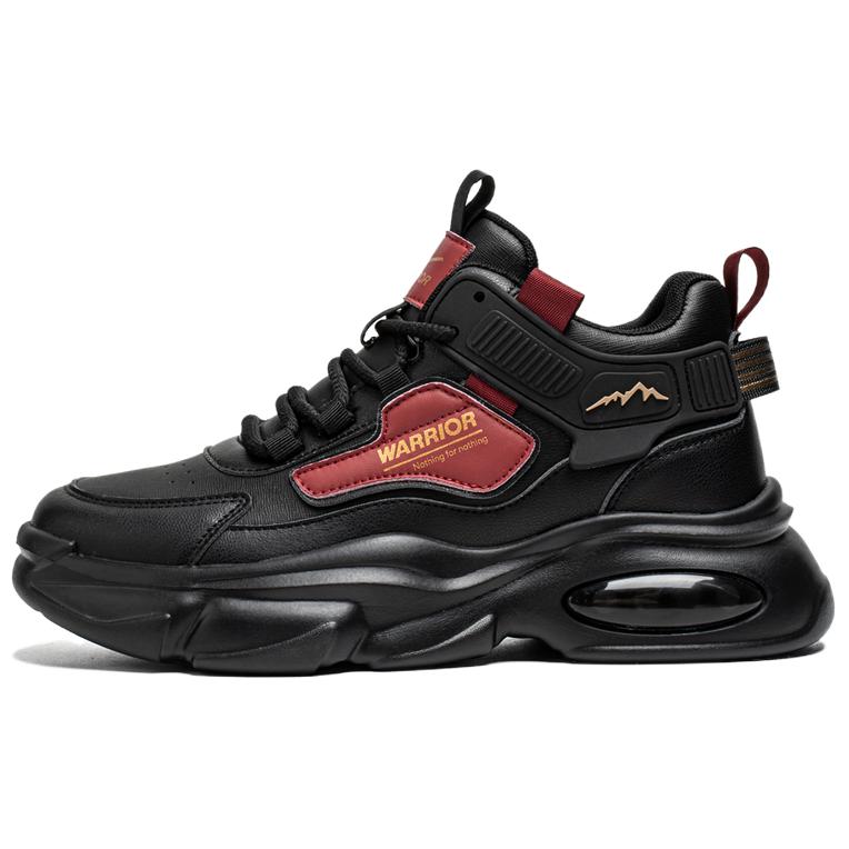 Мужские кроссовки Chunky Low top с амортизацией, устойчивые к истиранию и увеличивающие рост WARRIOR, черный/красный
Мужские кроссовки Chunky Low top с амортизацией, устойчивые к истиранию и увеличивающие рост WARRIOR, черный/красный