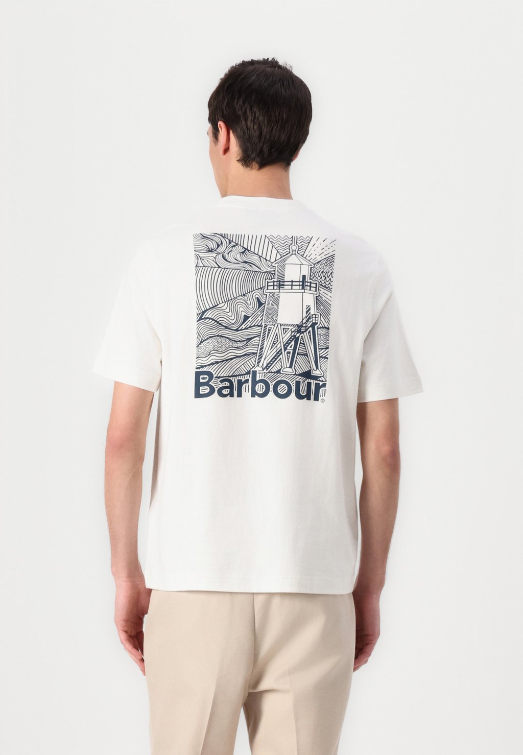 Футболка с принтом MOONWELL Barbour, мультиколор 
Футболка с принтом MOONWELL Barbour, мультиколор