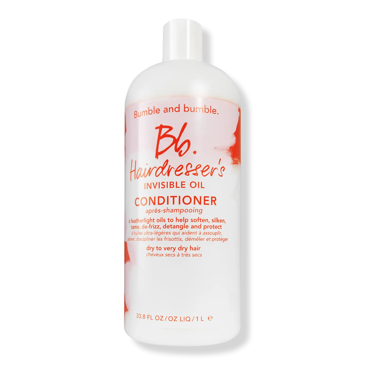Увлажняющий кондиционер Hairdresser's Invisible Oil Bumble and bumble, 33.8 oz
Увлажняющий кондиционер Hairdresser's Invisible Oil Bumble and bumble, 33.8 oz