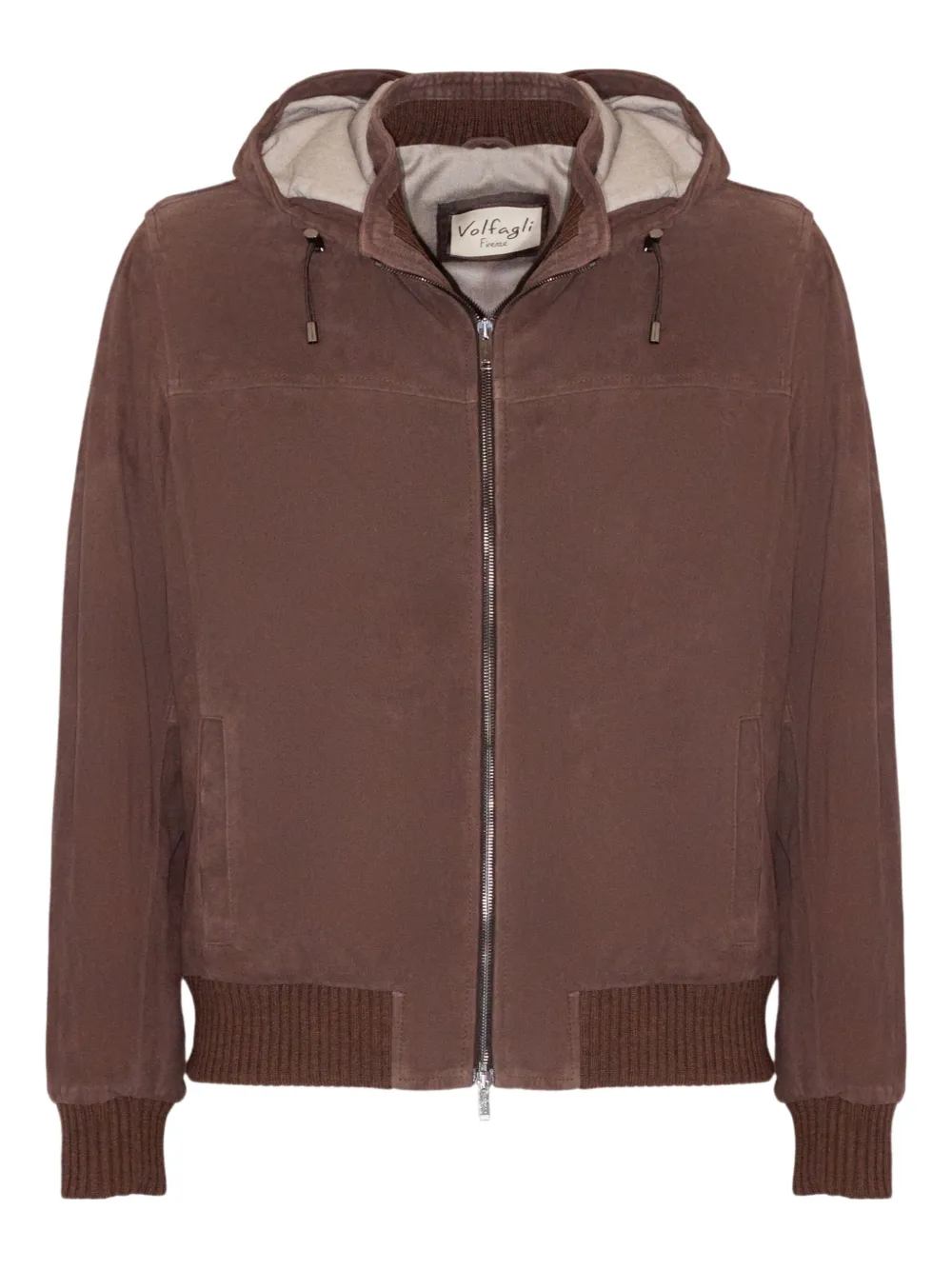 Куртка с капюшоном на молнии Volfagli, коричневый
Куртка с капюшоном на молнии Volfagli, коричневый