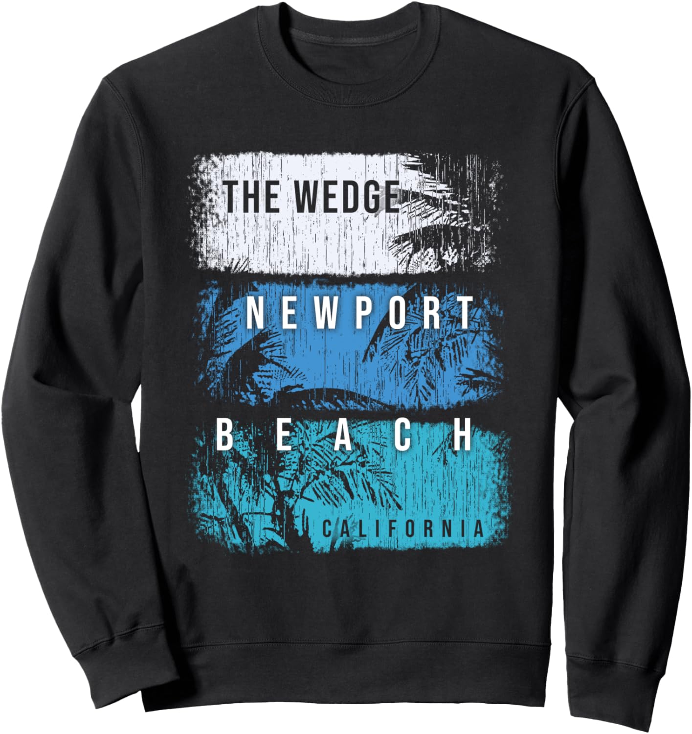 Толстовка Wedge Newport Beach California Brush Stroke and Palms Beach Gifts, черный
Толстовка Wedge Newport Beach California Brush Stroke and Palms Beach Gifts, черный
