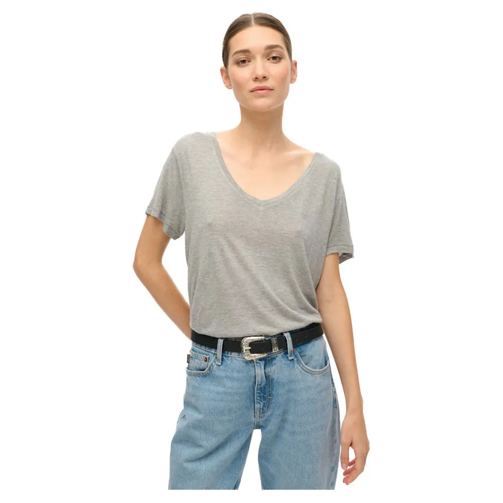 Футболка Superdry Studios Slub Embroidered Vee, серый
Футболка Superdry Studios Slub Embroidered Vee, серый