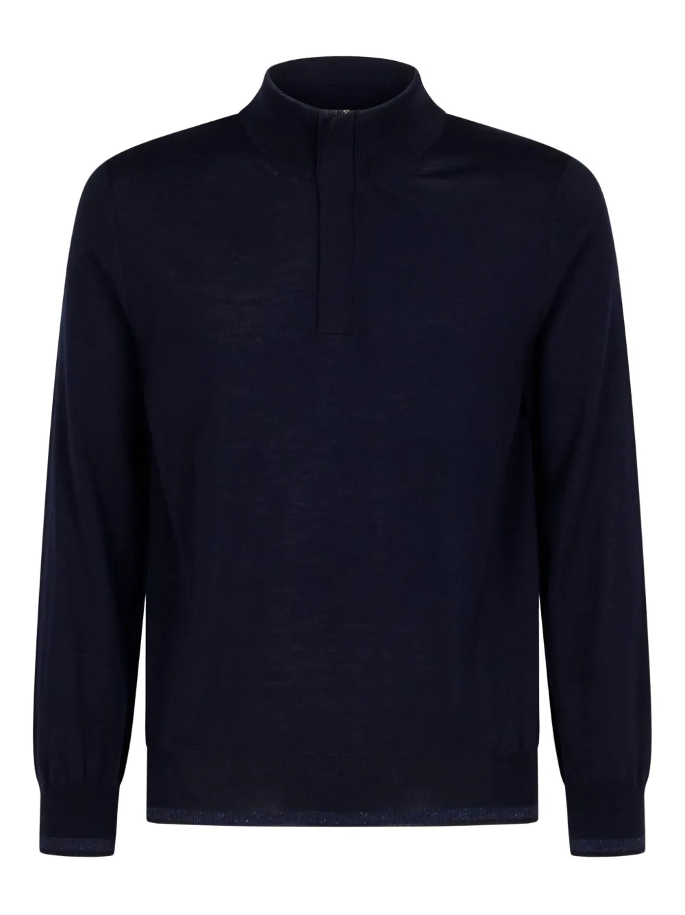 Свитер с высоким воротником Canali, синий
Свитер с высоким воротником Canali, синий