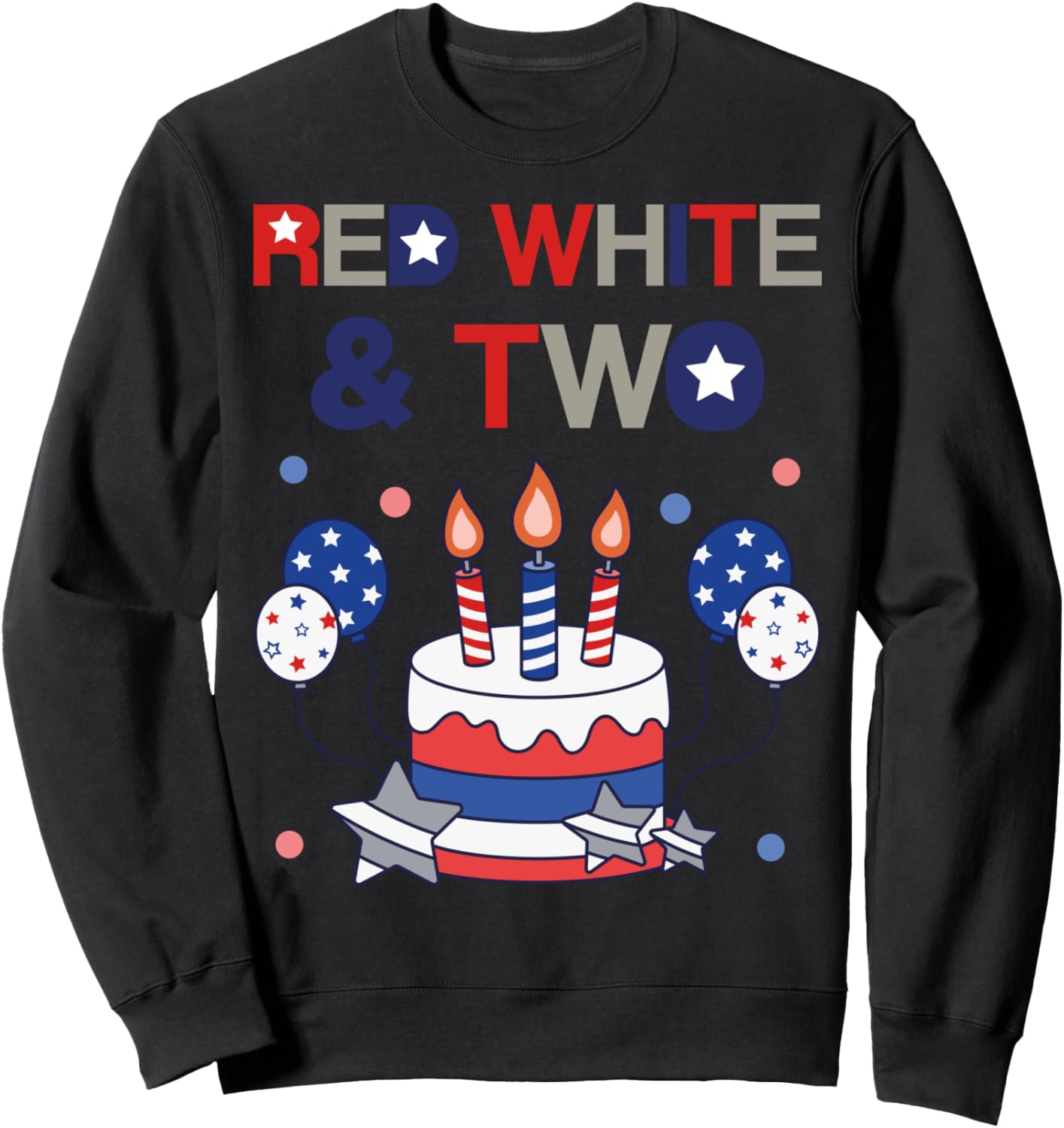 Толстовка Red White & Two Patriotic USA ко Дню независимости США (4 июля) и 2-летию со дня рождения Family Look 2 Year Old American Decorations Gifts, черный
Толстовка Red White & Two Patriotic USA ко Дню независимости США (4 июля) и 2-летию со дня рождения Family Look 2 Year Old American Decorations Gifts, черный