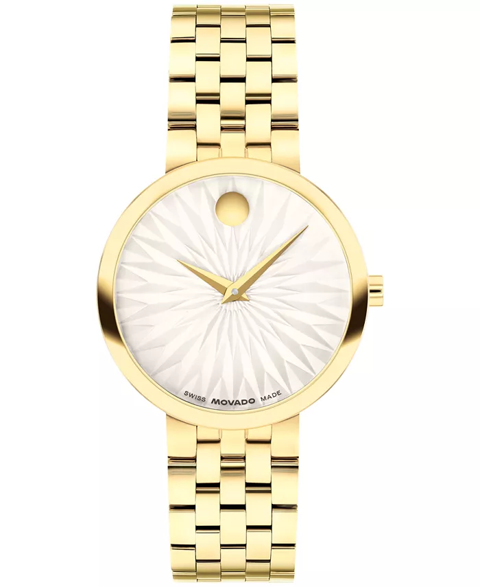 Женские часы Museum Classic Swiss Quartz с желтым PVD-покрытием, 29.5 мм Movado, Белый, Женские часы Museum Classic Swiss Quartz с желтым PVD-покрытием, 29.5 мм Movado
Женские часы Museum Classic Swiss Quartz с желтым PVD-покрытием, 29.5 мм Movado, Белый, Женские часы Museum Classic Swiss Quartz с желтым PVD-покрытием, 29.5 мм Movado
