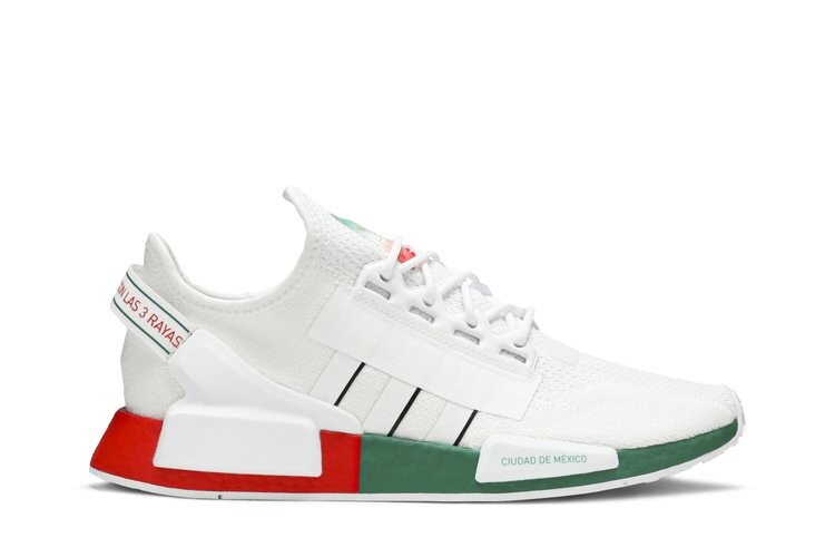 Кроссовки Adidas NMD_R1 V2, белый 
Кроссовки Adidas NMD_R1 V2, белый
