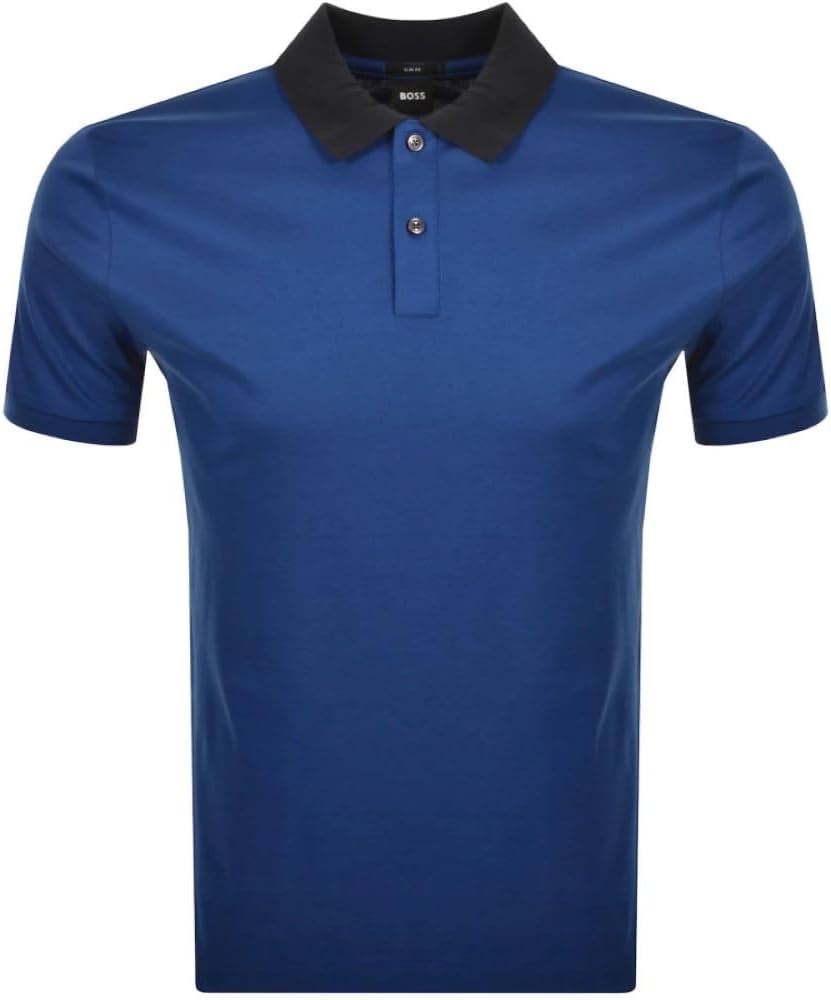 Мужское поло с коротким рукавом Hugo Boss Phillipson 117, королевский синий цвет
Мужское поло с коротким рукавом Hugo Boss Phillipson 117, королевский синий цвет