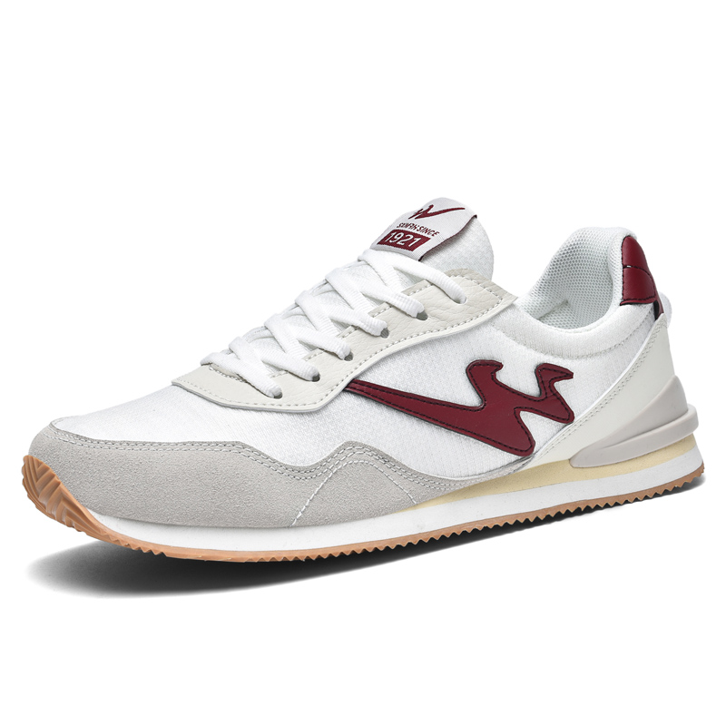 Binary Износостойкие, легкие, дышащие и нескользящие. Низкие повседневные мужские туфли цвета слоновой кости/темно-красного
Binary Износостойкие, легкие, дышащие и нескользящие. Низкие повседневные мужские туфли цвета слоновой кости/темно-красного