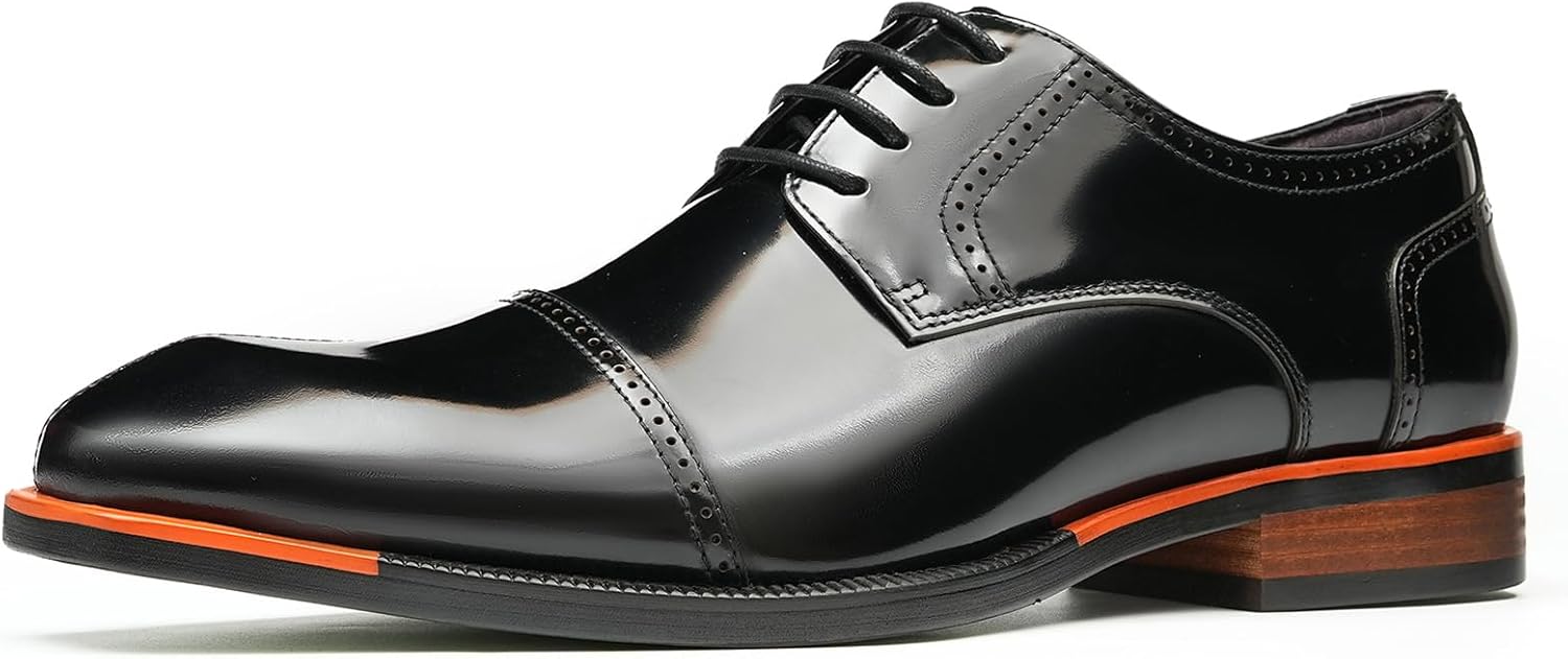 Классические мужские туфли-дерби с квадратным носком, деловые туфли и обувь на каждый день, лакированная кожа, классический повседневный дизайн с открытой шнуровкой, модель 23713 Windhana, черный
Классические мужские туфли-дерби с квадратным носком, деловые туфли и обувь на каждый день, лакированная кожа, классический повседневный дизайн с открытой шнуровкой, модель 23713 Windhana, черный