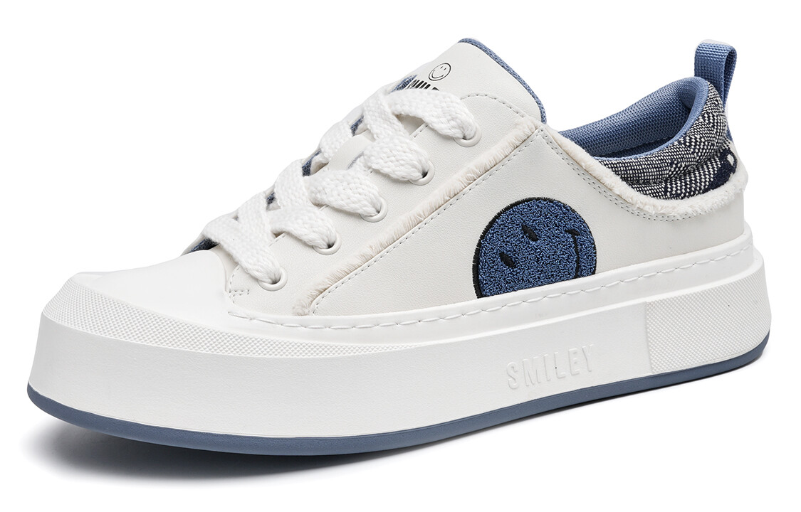 Кеды мужские, обувь для скейтбординга низкая Smiley, черный 
Кеды мужские, обувь для скейтбординга низкая Smiley, черный