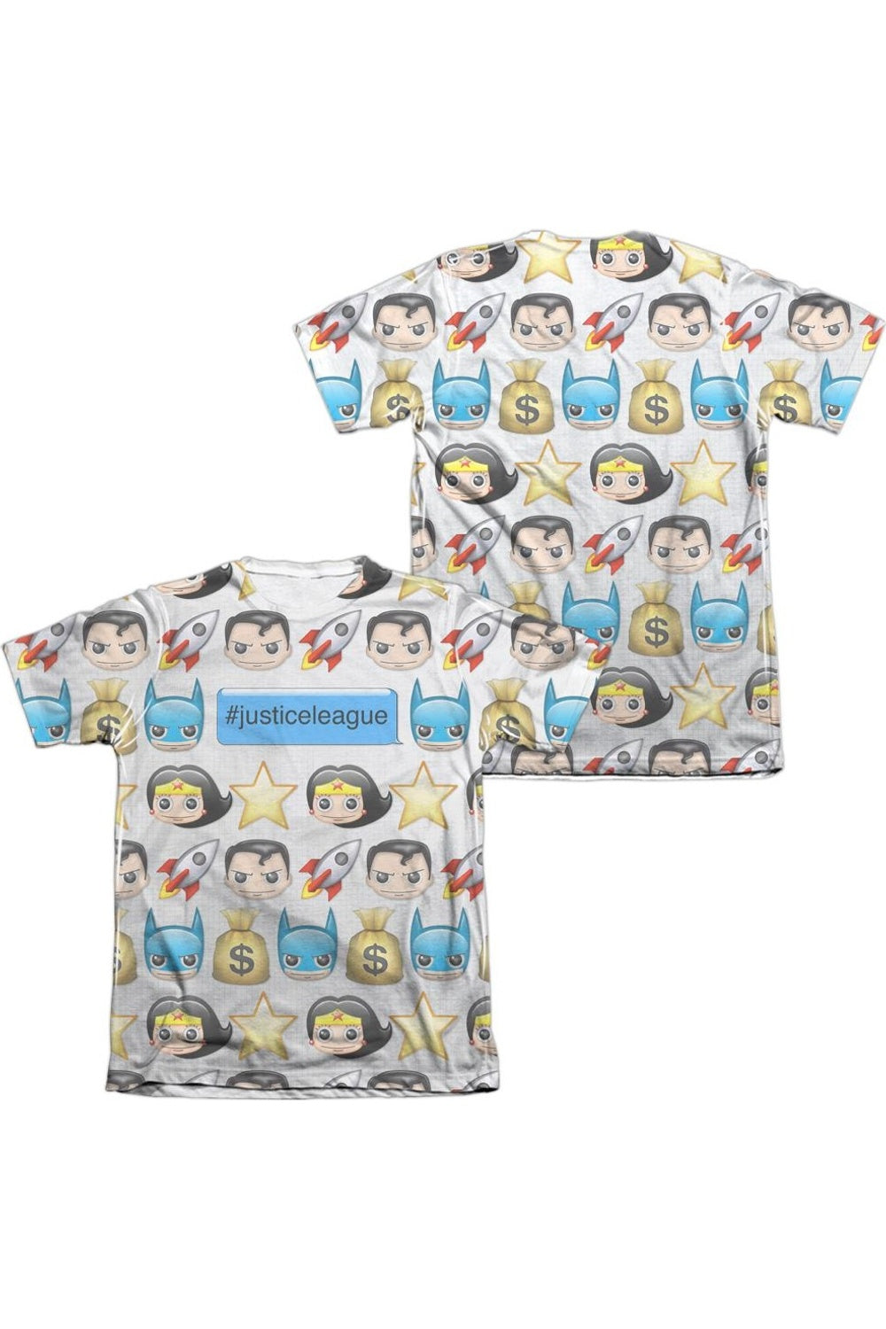 Хэштег DC Comics (принт спереди/сзади) футболка с коротким рукавом из полиэстера/хлопка для взрослых Gildan, белый
Хэштег DC Comics (принт спереди/сзади) футболка с коротким рукавом из полиэстера/хлопка для взрослых Gildan, белый