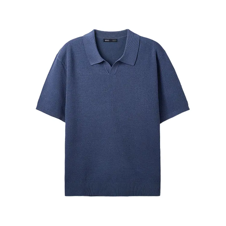 Трикотажный кардиган мужской с лацканом Moderate Others SPAO, синий
Трикотажный кардиган мужской с лацканом Moderate Others SPAO, синий