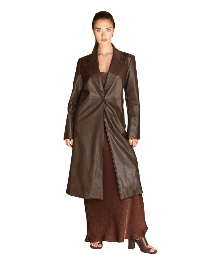 Женское пальто Evani из искусственной кожи CRESCENT, Brown + espresso
Женское пальто Evani из искусственной кожи CRESCENT, Brown + espresso