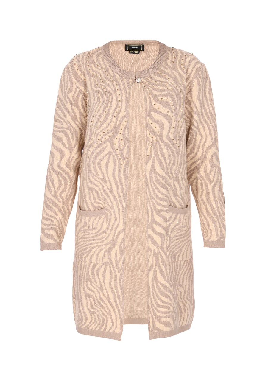 Вязаный кардиган faina, цвет Beige/Chamois
Вязаный кардиган faina, цвет Beige/Chamois