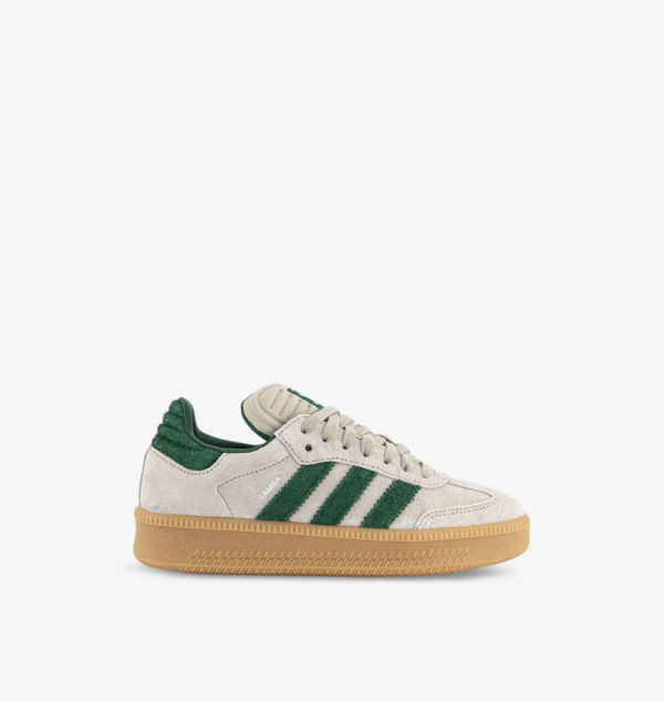 Низкие замшевые кроссовки Samba xlg Adidas, серый 
Низкие замшевые кроссовки Samba xlg Adidas, серый