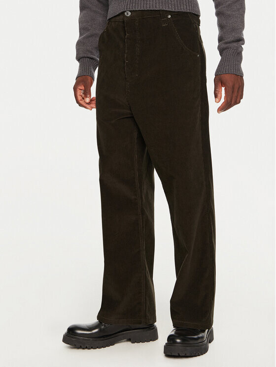 Тканевые брюки стандартного кроя Ami Paris, коричневый
Тканевые брюки стандартного кроя Ami Paris, коричневый