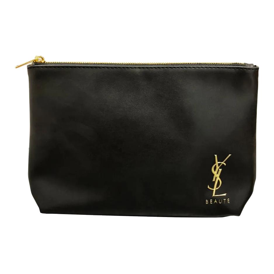 SAINT LAURENT Минималистичная простая классическая черная косметичка портативная
SAINT LAURENT Минималистичная простая классическая черная косметичка портативная