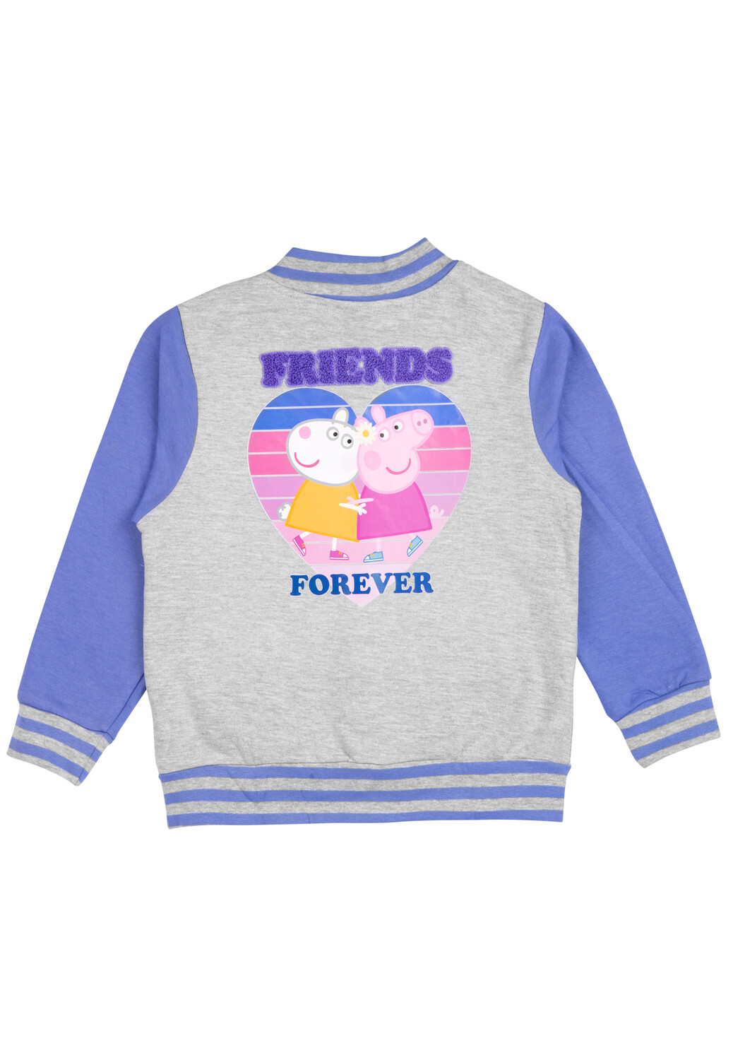 Толстовка United Labels Peppa Wutz Collegejacke Friends Forever Baseball Retro, серый
Толстовка United Labels Peppa Wutz Collegejacke Friends Forever Baseball Retro, серый