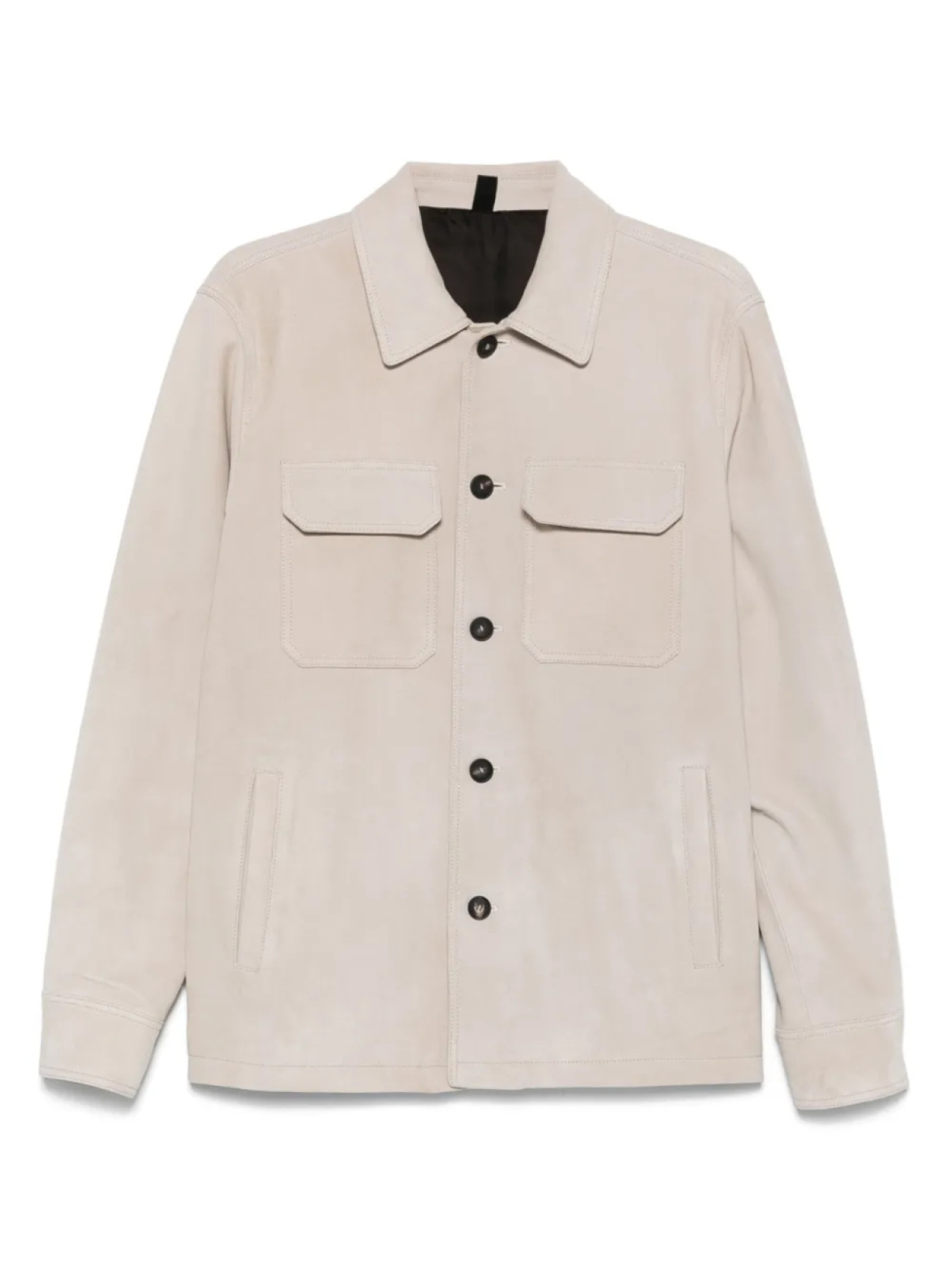 Кожаная куртка-рубашка Tagliatore, нейтральный
Кожаная куртка-рубашка Tagliatore, нейтральный