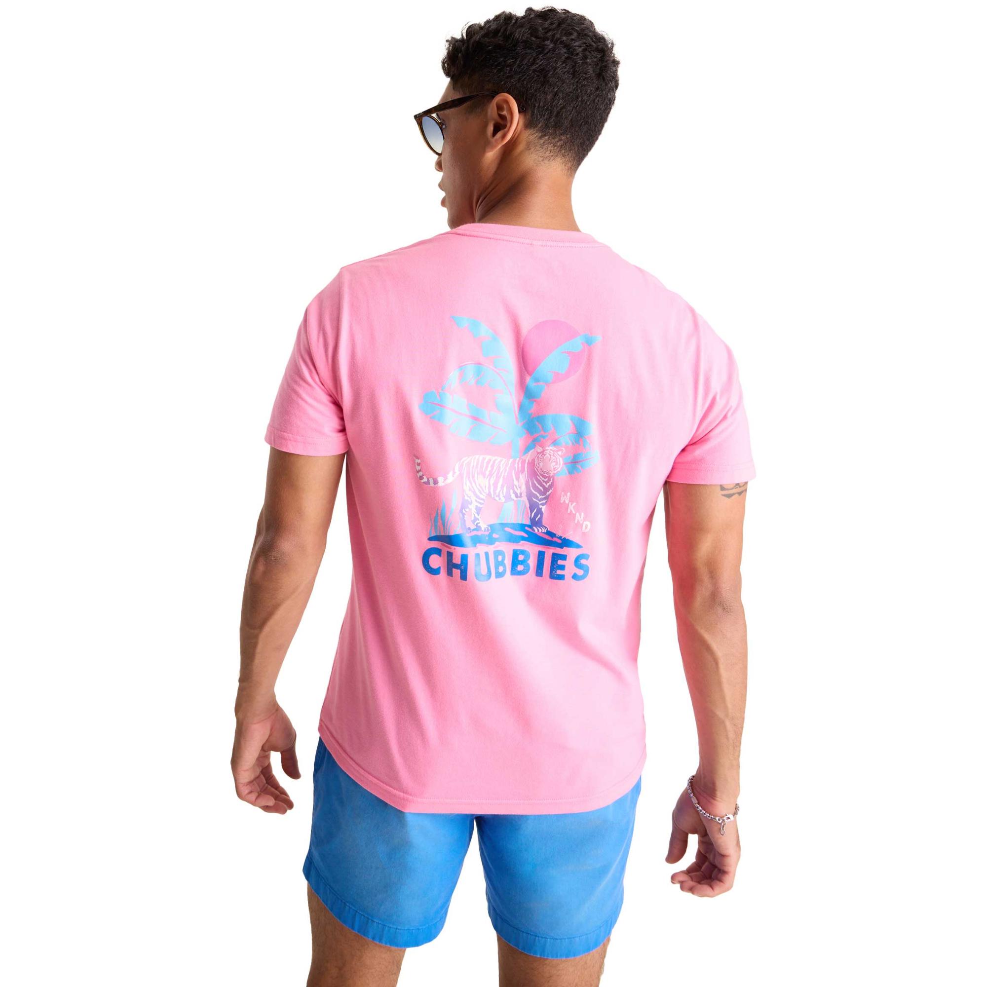 Мужская футболка с коротким рукавом "Гидрофойл Тайгер" Chubbies, Pink, Розовый, Мужская футболка с коротким рукавом "Гидрофойл Тайгер" Chubbies, Pink
Мужская футболка с коротким рукавом "Гидрофойл Тайгер" Chubbies, Pink, Розовый, Мужская футболка с коротким рукавом "Гидрофойл Тайгер" Chubbies, Pink