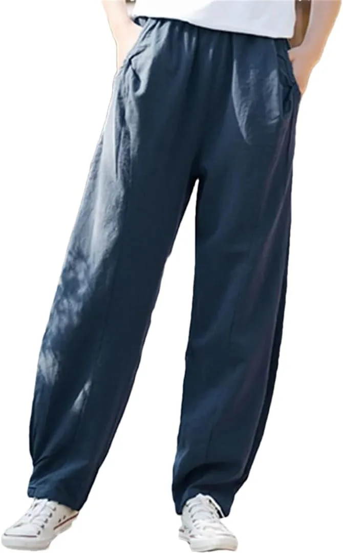 Женские брюки-карго Vintage Cotton Linen High Waist Baggy Wide Leg Ornrjfll
Женские брюки-карго Vintage Cotton Linen High Waist Baggy Wide Leg Ornrjfll