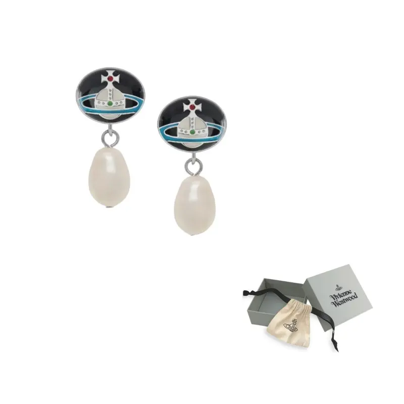 Vivienne Westwood Серьги женские черные
Vivienne Westwood Серьги женские черные