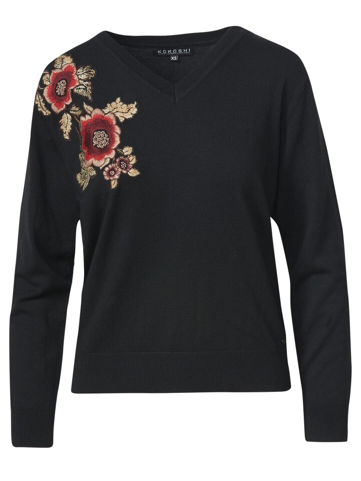 Пуловер KOROSHI GESTRICKTES JERSEY, черный
Пуловер KOROSHI GESTRICKTES JERSEY, черный