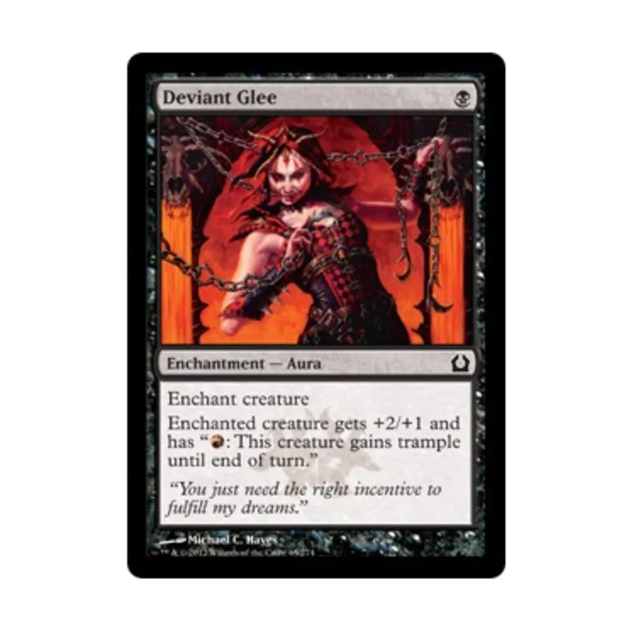 CCG Девиантное ликование (К), MTG - Return to Ravnica
CCG Девиантное ликование (К), MTG - Return to Ravnica