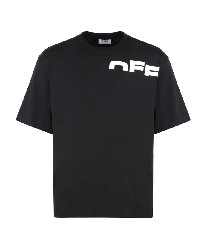 Футболка с логотипом Off White, черный
Футболка с логотипом Off White, черный