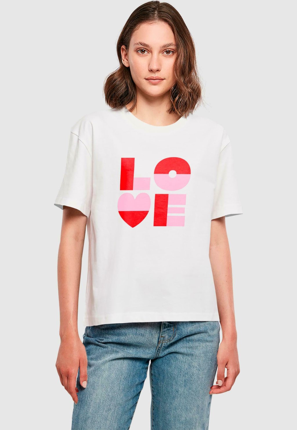 Футболка с принтом LOVE HEART LETTERS TEE Mister Tee, белый
Футболка с принтом LOVE HEART LETTERS TEE Mister Tee, белый